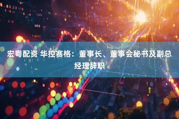 宏粤配资 华控赛格：董事长、董事会秘书及副总经理辞职