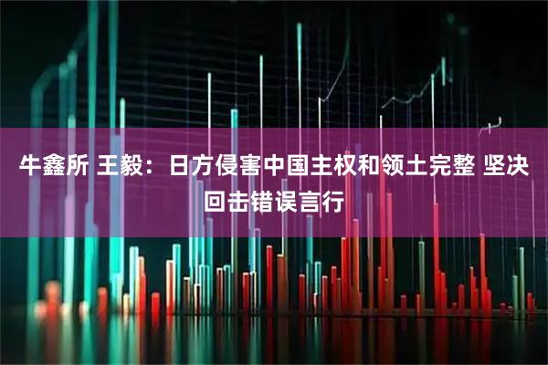 牛鑫所 王毅：日方侵害中国主权和领土完整 坚决回击错误言行